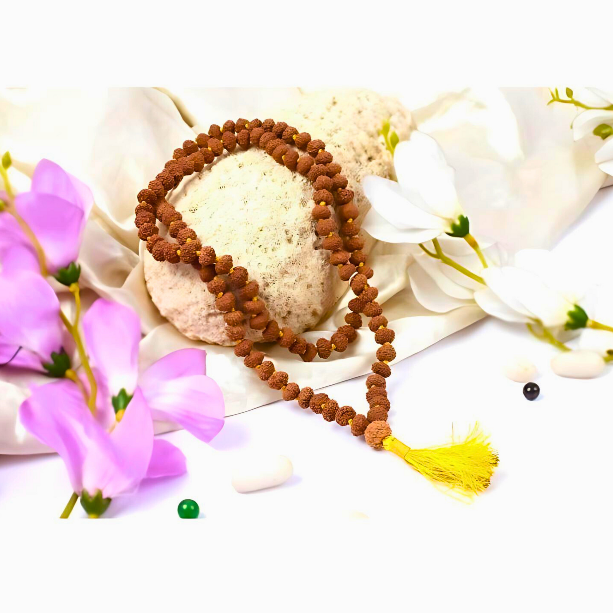 9-Augen-Rudraksha-Mala