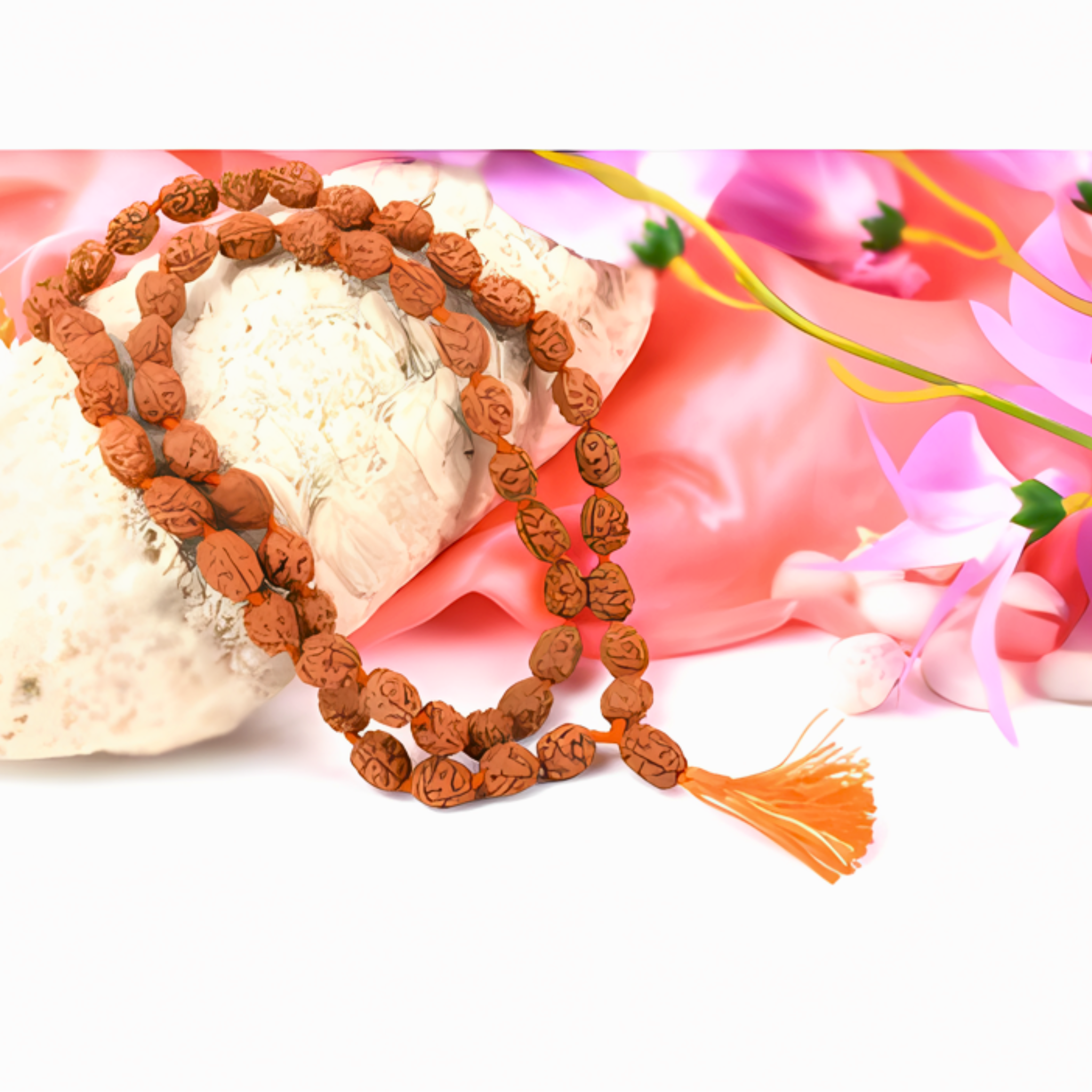 3-Augen-Rudraksha-Mala zur Stärkung des inneren Feuers