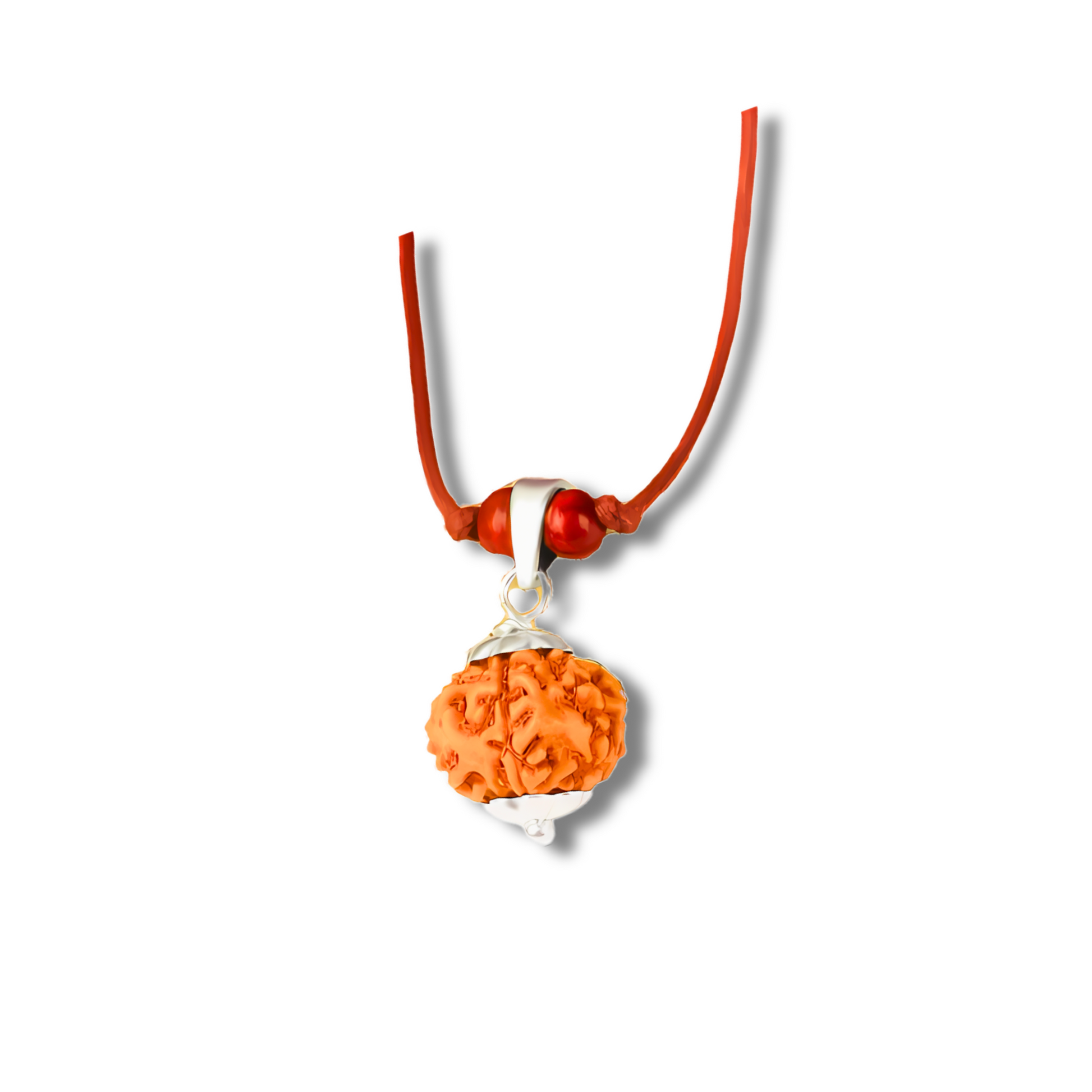 7-Augen-Rudraksha-Java-silber-pendant