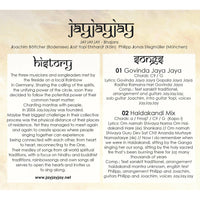 CD: JayJayJay Bhajans von Joachim Böttcher