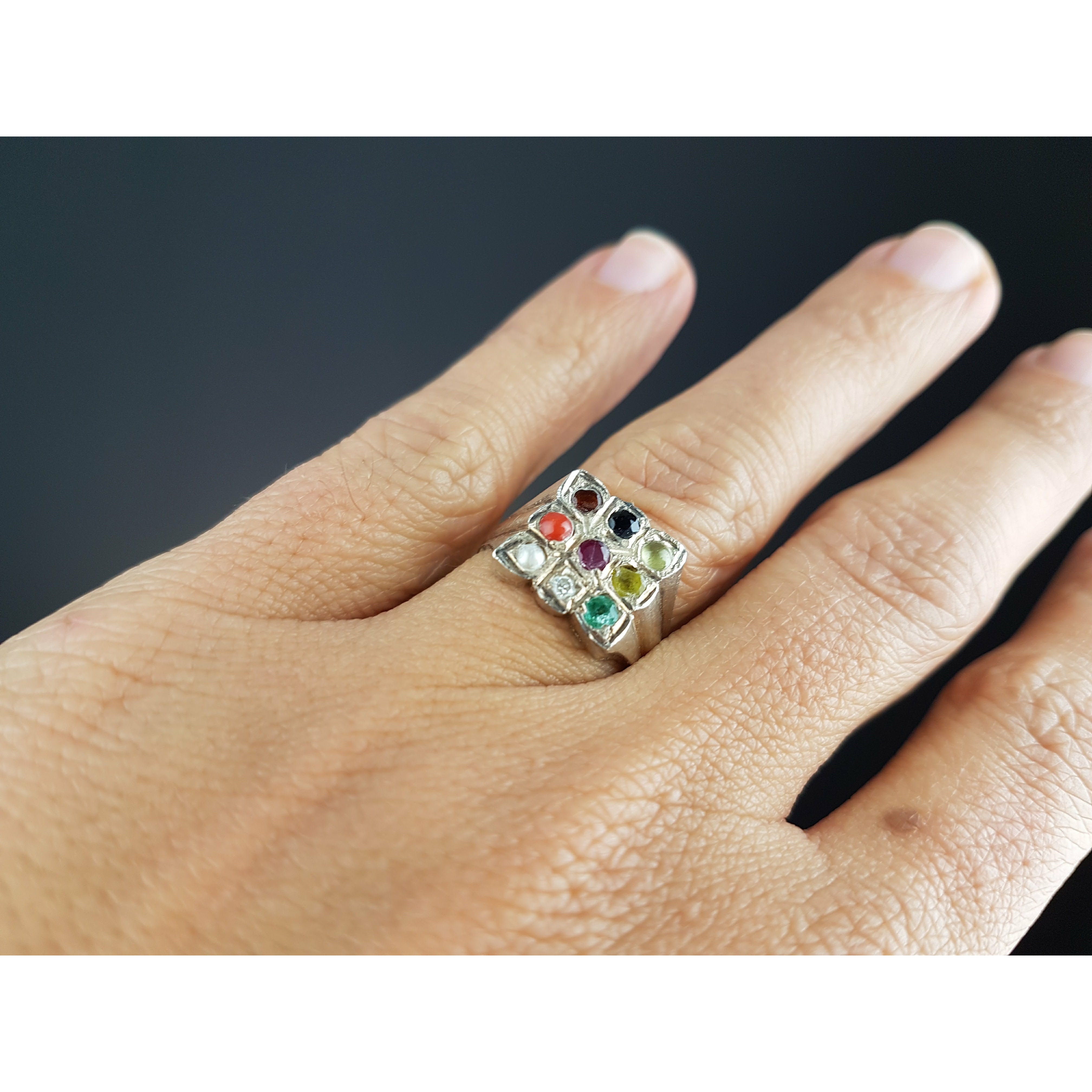 Navaratna - 9 Planeten Ringe für  Gesundheit und  Glück