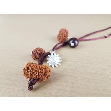 Rudraksha-Kombination - Anti-Stress und Klarheit (Nepal)