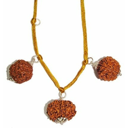 Rudraksha-Kombination - Weisheit und Kommunikation (Nepal)